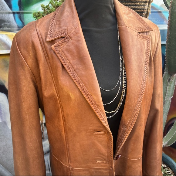 Scully Casual Leather Jacket Western Blazer - Picture 2 of 8